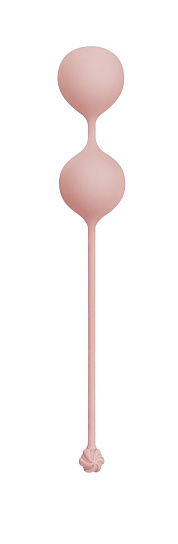 Шарики вагинальные Empress для тренировки мыщц, из силикона, розовые