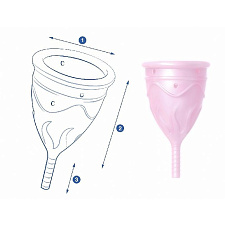 Менструальная чаша EVE CUP размер L, силикон