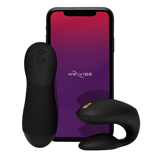 Вибратор для пар We-Vibe Chorus Pro, черный, арт. SNSP1SG9