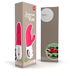 Мини-вибратор премиум класса Miss Bi, 17 см, розовый