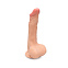 Фаллос реалистичный с вибрацией с пультом ДУ, 15 см