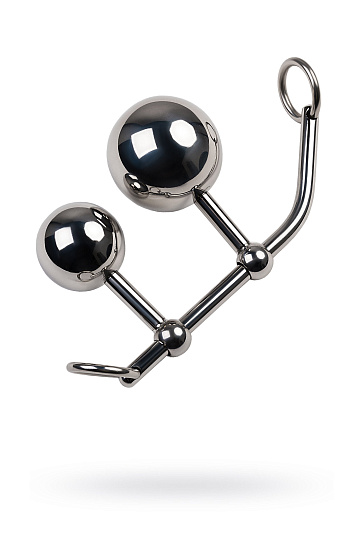 Бондажные стринги ToyFa Metal, цвет серебристый