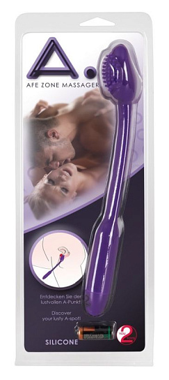 Вибромассажер A-spot Vibrator, фиолетовый, 7 режимов вибрации