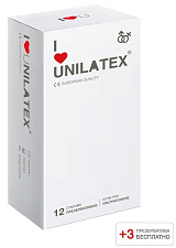 Тонкие презервативы Unilatex Ultrathin, 12 шт