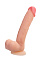 Фаллоимитатор с выраженной головкой RealStick Silicone Henry C, 25 см