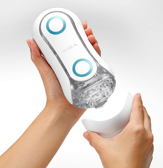 Мега-мастурбатор Flip ORB, синий