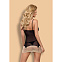 Сорочка с широким кружевом BISQUELLA CHEMISE Obsessive, S/M