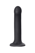 Ремневой страпон на присоске Strap-on-me L, 19 см, черный