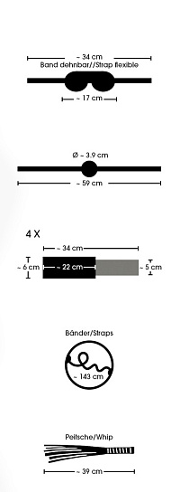 BDSM Набор для господина Bad Kitty Red Giant