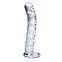 Стеклянный стимулятор Icicles No. 60, прозрачный