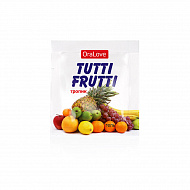 Съедобная смазка для секса Биоритм Tutti Frutti Тропик, 4 мл