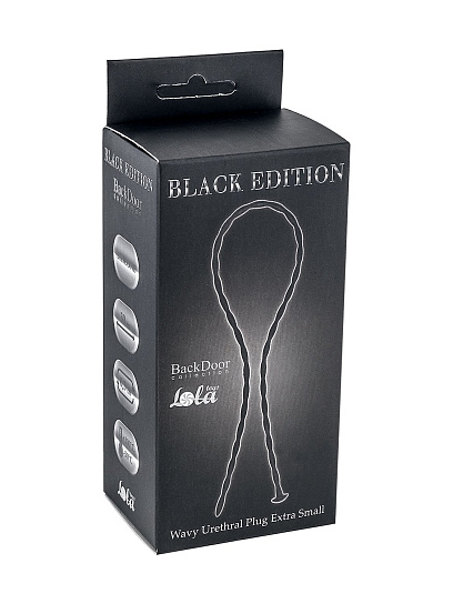 Силиконовый уретральный стимулятор Wavy Urethral, размер XS