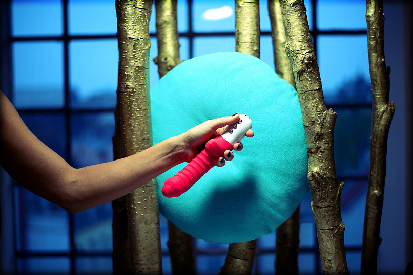 Вибратор Fun Factory G5 Vibe Tiger,12 режимов вибрации, красный