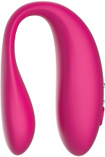 Парный вибратор Amovibe Twin c приложением, розовый