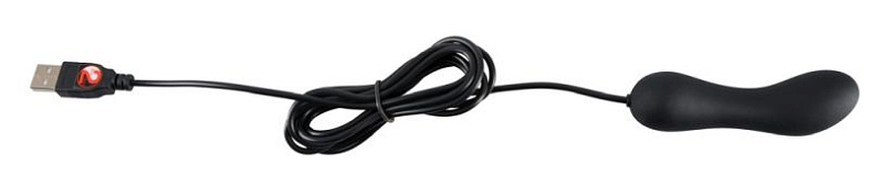 Перезаряжаемый вагинальный вибратор Black Velvets Usb Vibrator