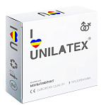 Ароматизированые презервативы Unilatex Multifruits, 3 шт