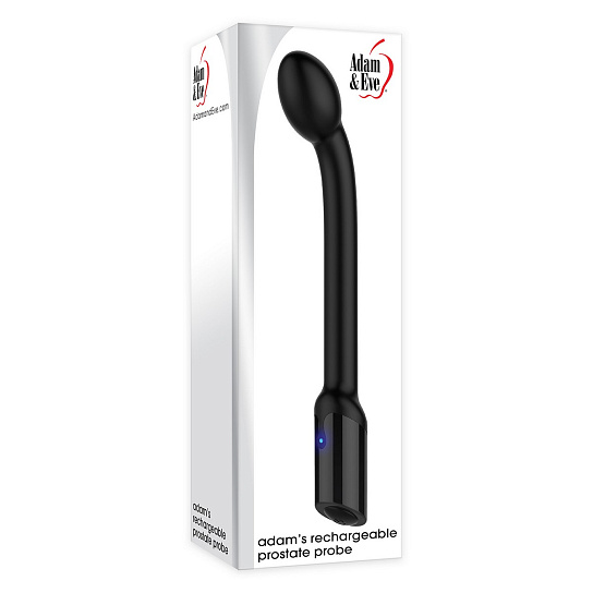 Вибромассажер простаты Adam&Eve Adams Rechargeable Prostate Probe