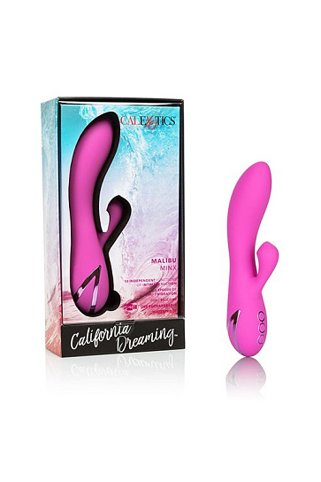 Мульти скоростной вибратор кролик MALIBU MINX