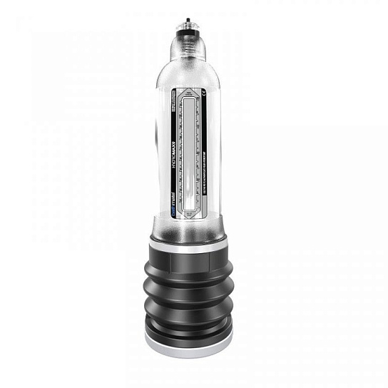 Водяная вакуумная помпа Bathmate HYDROMAX-9, 21 см, прозрачная