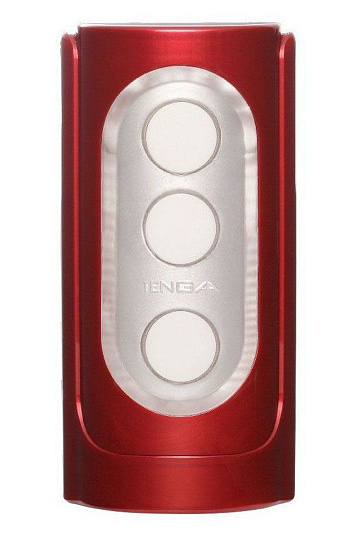 Мастурбатор с вакуумным эффектом Tenga Flip Hole, красный