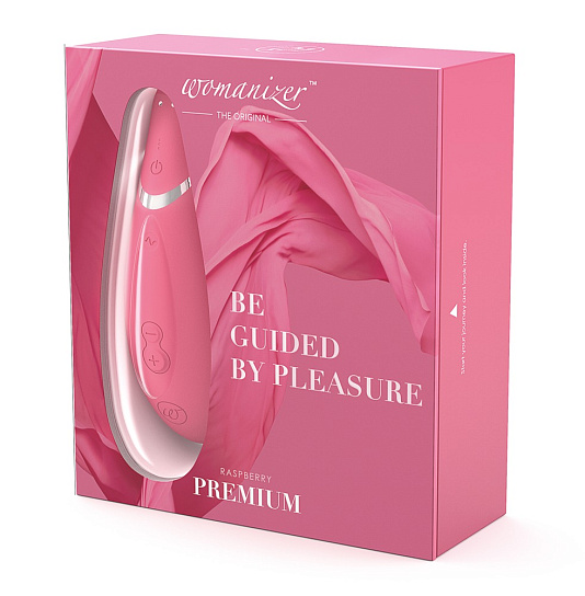 Стимулятор клитора Womanizer Premium, розовый