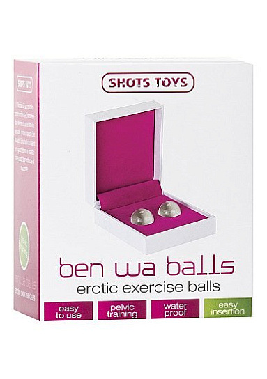 Вагинальные шарики из стекла BEN WA BALLS малые