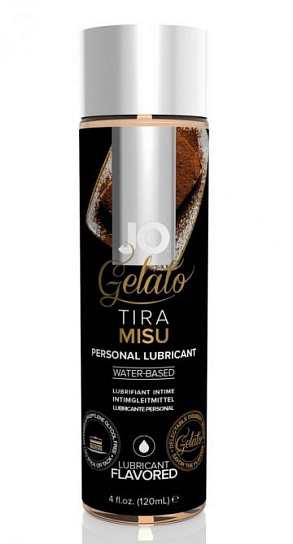 Нежный оральный гель JO Gelato Tiramisu Flavored, 120 мл