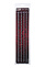 Набор уретральных зондов TOYFA Black&Red, 4 штуки, черный