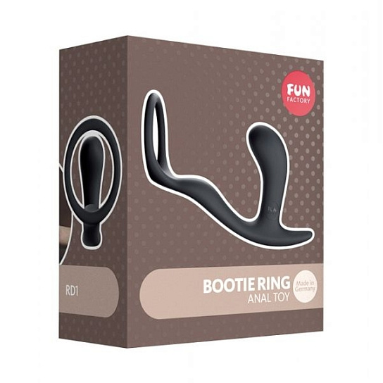 Анальная пробка с эрекционным кольцом BOOTIE RING