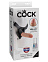 Strap On King Cock Uncut, телесный 17,8 см