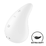 Вибромассажер Satisfyer Dew Drop, белый