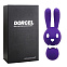 Многофункциональный вибростимулятор-зайчик Dorcel, 16 см, фиолетовый