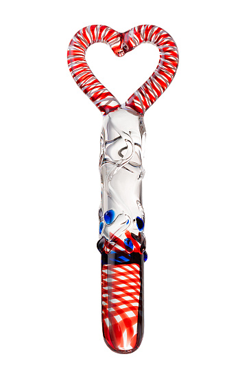 Стеклянный фаллоимитатор DILDO, 20 см