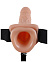 Вибрирующий полый страпон с мошонкой Series 11 Vibrating, 28 см