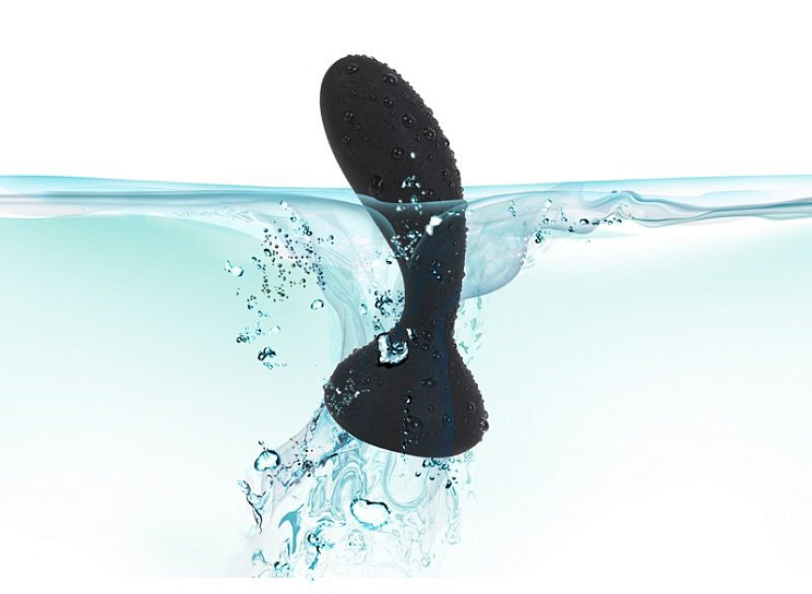 Анальный вибромассажер обтекаемой формы Svakom Julie с ДУ, черный