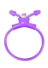 Утягивающее лассо ADJUSTABLE COCKRING, фиолетовое