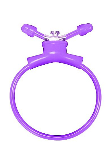 Утягивающее лассо ADJUSTABLE COCKRING, фиолетовое