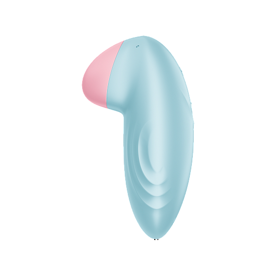 Мини-вибратор Satisfyer Tropical Tip с управлением через приложение, голубой Мини-вибратор Satisfyer Tropical Tip с управлением через приложение, голубой