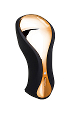Вибромассажер Waname Surf, черно-золотистый, 11 см