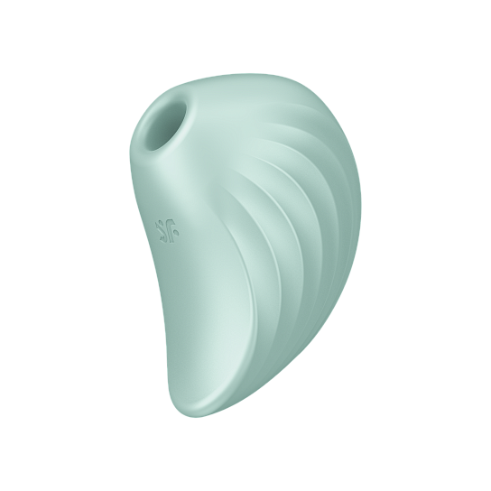 Вакуумно волновой стимулятор с вибрацией Satisfyer Pearl Diver, мятный