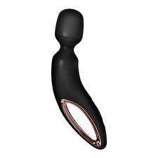 Массажер-вибратор Satisfyer Wand-erland — мощный, для всего тела, черный