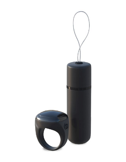 Вибропуля-вкладка в трусики с пультом ДУ Date Night