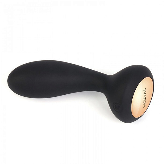 Анальный вибромассажер обтекаемой формы Svakom Julie с ДУ, черный