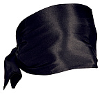 Черная повязка на глаза для интимных игр Bad Kitty