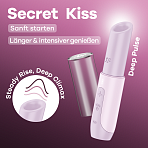 Вакуумный стимулятор клитора Satisfyer Secret Kiss 3D Air Pulse, 30 режимов