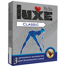 Презервативы Luxe Big Box Classic из натурального латекса со смазкой