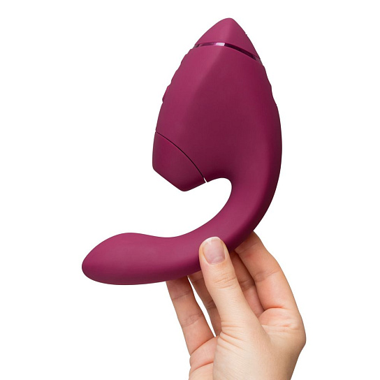 Вакуумный клиторальный стимулятор Womanizer Next Duo, бордовый, арт. WZ142SG3