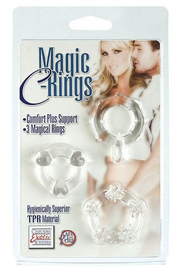 Эрекционное кольцо на пенис Shane’s World Rock Star Ring, прозрачное