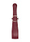 Паддл Shots Media Ouch Belt Flogger, бордовый
