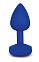 Анальная пробка с вибрацией Gvibe Gplug Small, синяя